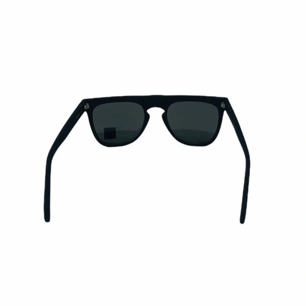 KOMONO Bennet CZ Black Rubber Sunglasses NEW